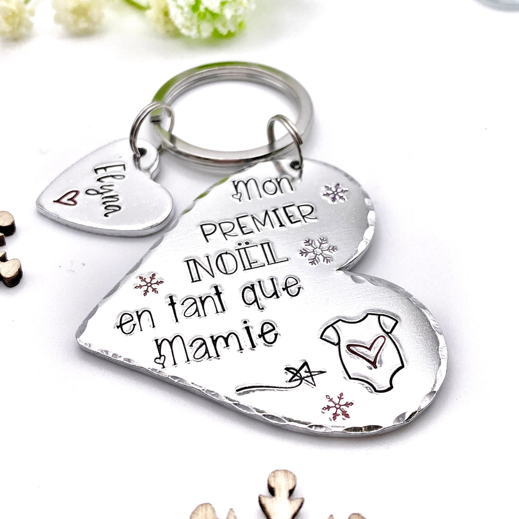 Porte Clé Maman Noël, Premier Noël Maman, Cadeau Nouvelle Maman – Laura  Walker Jewellery